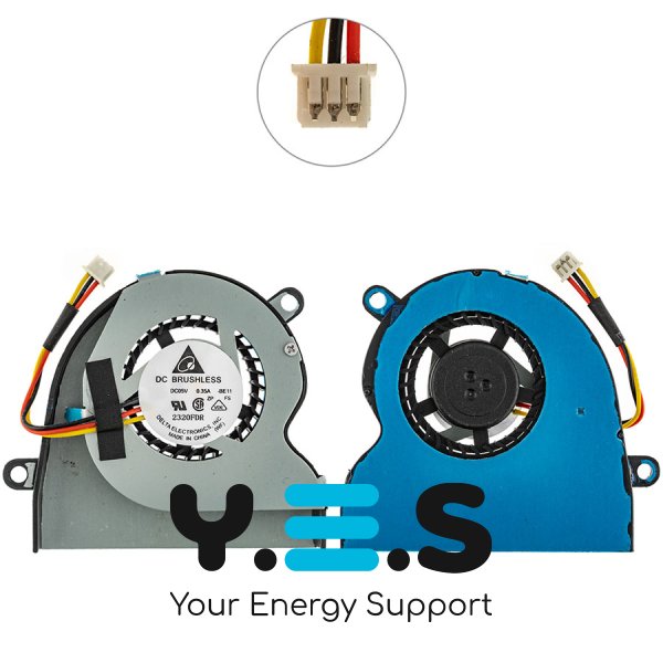 Кулер (вентилятор) для ноутбука Lenovo IdeaPad E10/E11/X100E/X120E, 04W0274