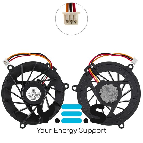 Кулер (вентилятор) для ноутбука Sony VGC-JS, UDQFRPR63CF0 — сумісний з VGC-JS series