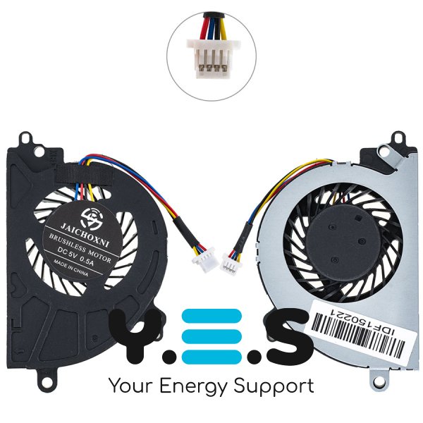 Кулер (вентилятор) для ноутбука ASUS X453SA, X553SA, 13NB0A70T01011