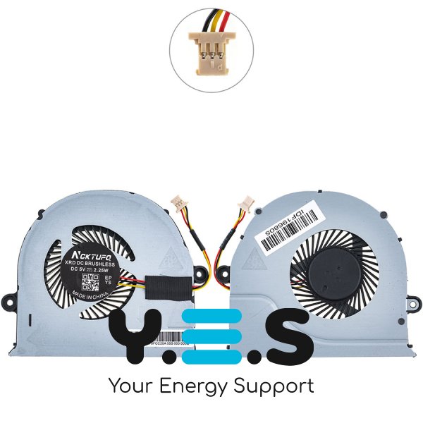 Кулер (вентилятор) для Acer Aspire E5-511G/521/521G/531/531G/551/551G 23.ML9N2.001