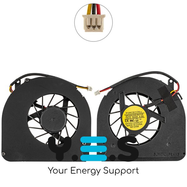 Кулер (вентилятор) для ноутбука Acer TravelMate 6553/6553G/6593/6593G ZB0507PGV1-6A