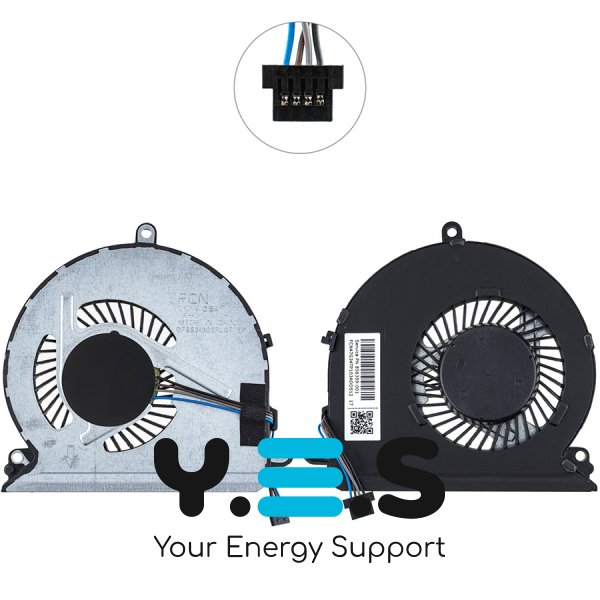 Вентилятор (кулер) для ноутбука HP Pavilion 15-AW000, сумісний з 15-AW серією