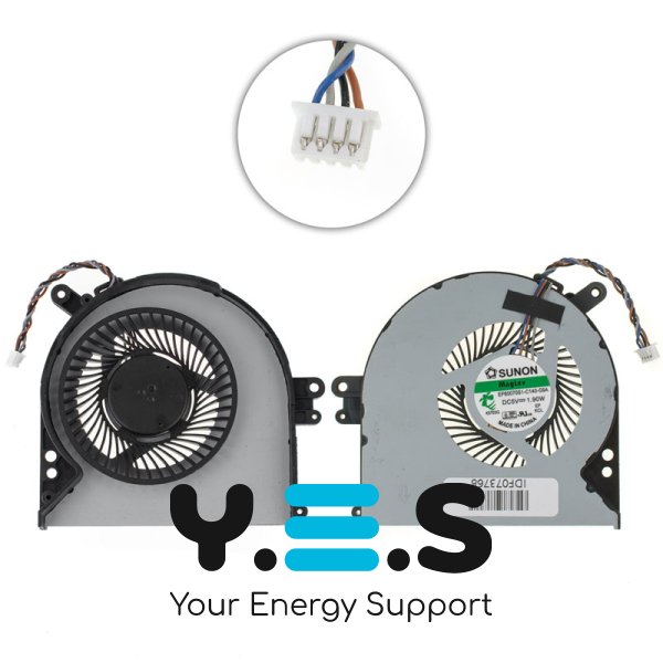 Кулер HP ProBook 640 G2/645 G2/640 G3/645 G3 вентилятор 840663-001