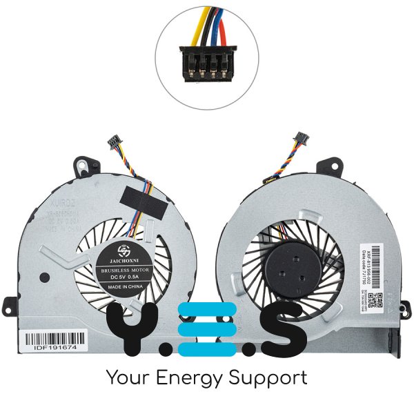Потрібні моделі сумісності (ви просите “для яких моделей підходить акумулятор”, але товар — вентилятор).
Надішліть, будь ласка, список моделей/парт-номерів (HP spare/HP P/N), і я згенерую назву до 100 символів без скорочення цього списку.
Тимчасовий ва