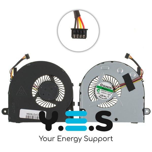 Кулер 4pin для Lenovo IdeaPad 305-14IBD/305-15ABM/305-15IBD/305-15IBY/305-15IHW (вентилятор)