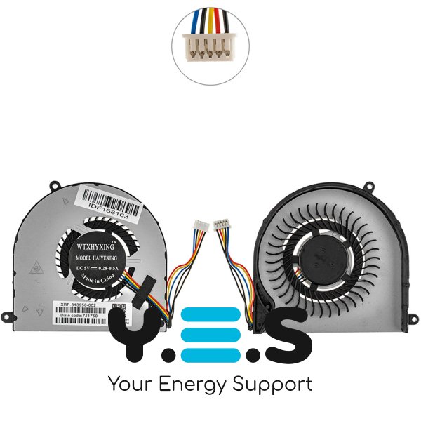 Кулер (вентилятор) для ноутбука Lenovo ThinkPad E560 / E565
Сумісні моделі: Lenovo ThinkPad E560, ThinkPad E565.