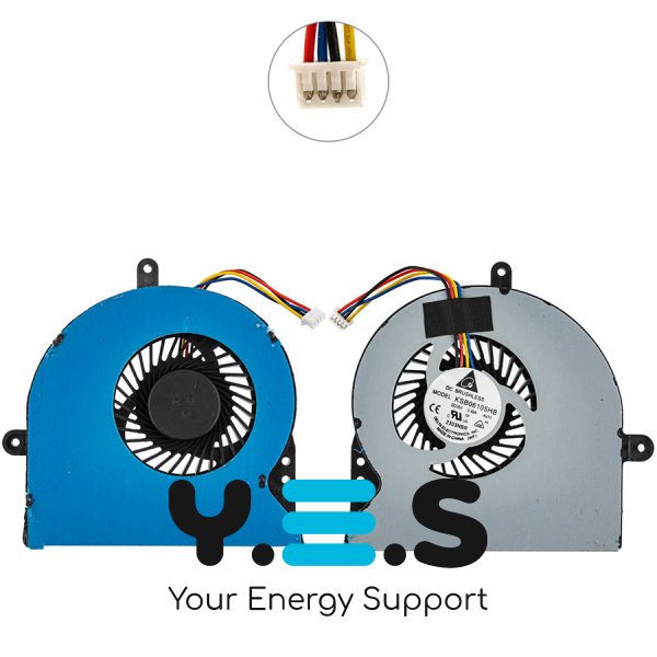 Кулер (вентилятор GPU) для ноутбука ASUS G751JM/G751JL, 13NB06G1P18011