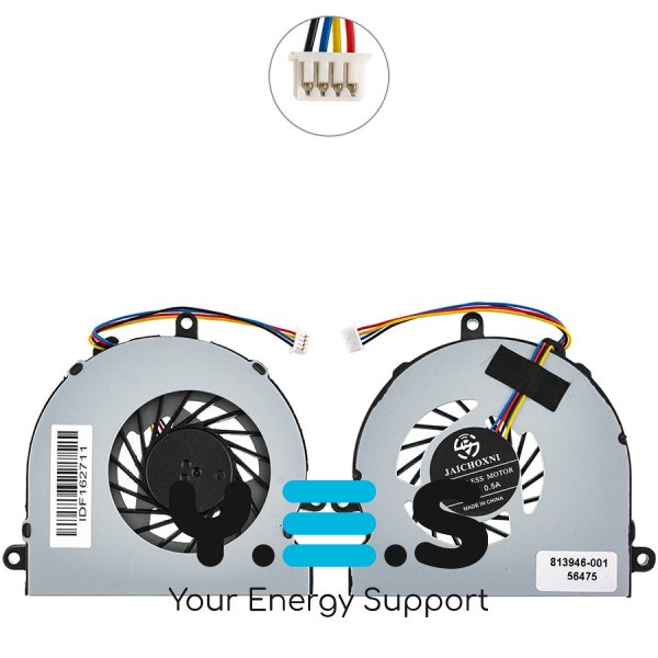 Вентилятор ноутбука HP 250 G5/G6, 15-AY/AC, 4-pin (сумісний з цими моделями)