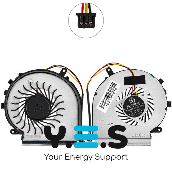 Кулер CPU для ноутбука MSI GE62/GE72/PE60/PE70/GL62 PAAD06015SL-N303 (вентилятор)