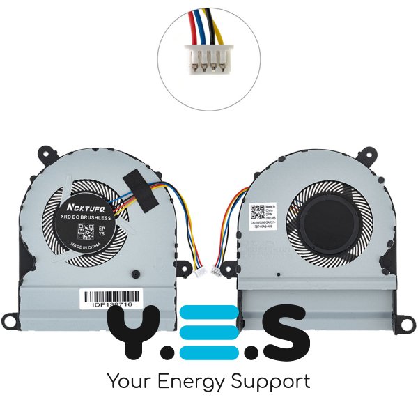 Кулер (вентилятор) для ноутбука ASUS ZenBook UX310UA/UX410UA, P/N 13NB0CL0T02011