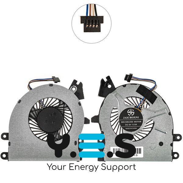 Кулер (вентилятор) HP ProBook 450 G4/455 G4/470 G4, 905774-001