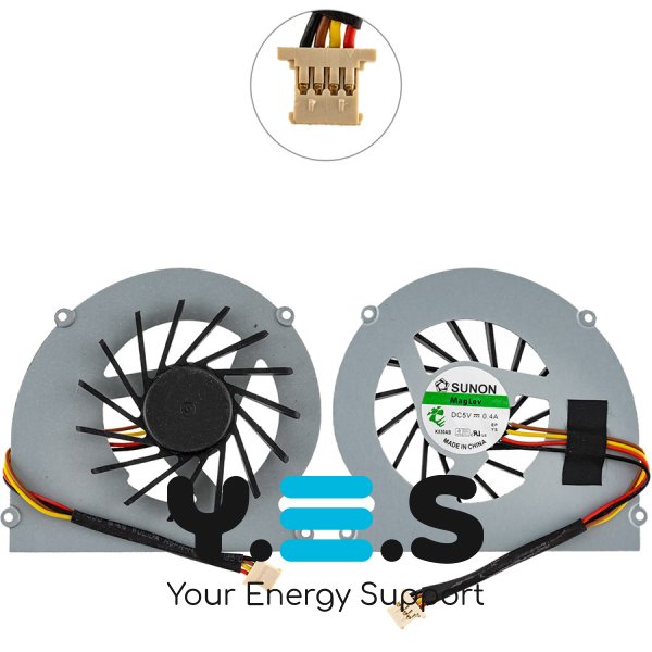 Кулер (вентилятор) для ноутбука Acer Aspire 4830/4830G/4830T/4830TG, 4pin MG60090V1-C120-S99