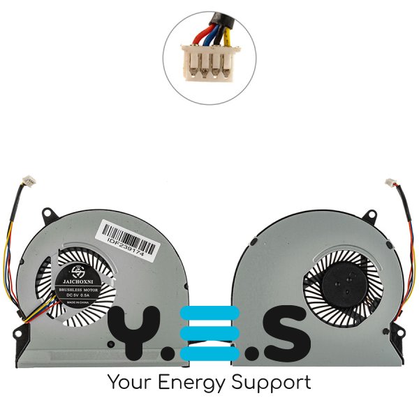 Кулер (вентилятор) для ноутбука ASUS U56/U56E/U56U, P/N 13GN6K10P010-1