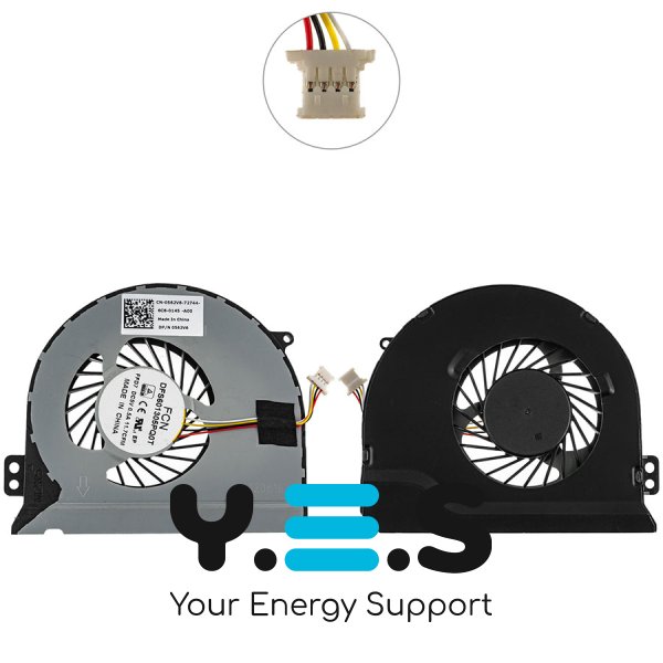 Кулер (вентилятор) для ноутбука Dell Inspiron 14 7447/N7447/14PR-7000/14P-1548/1748/1848R/1548B (0562V6)