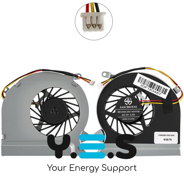 Кулер (вентилятор) для ноутбука MSI GE70, PAAD06015SL N285 — сумісний з MSI GE70