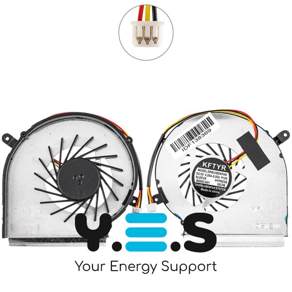 Вентилятор GPU для ноутбуків MSI GE62/GE72/GL62/GL72/GP62/GP72/PE60/PE70 (кулер)