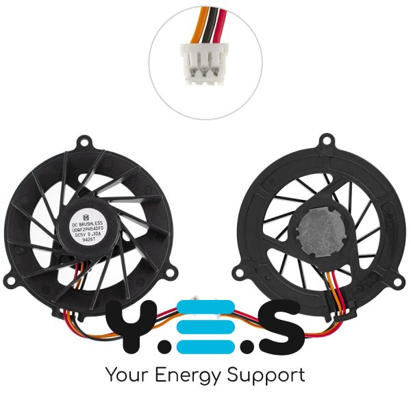 Кулер для ноутбука HP/Compaq NX5000, NC6000, NX6000, NC8000, Presario V1000 (UDQF2PH54DF0)