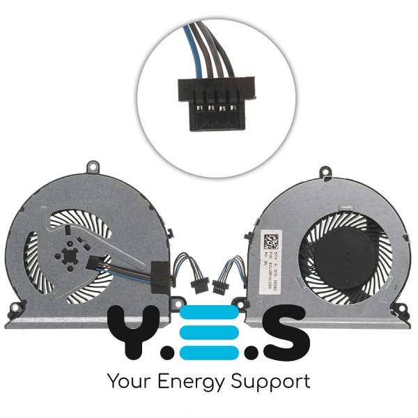 Уцінка/Б.У. кулер LENOVO IdeaPad V310-15ISK/V310-15IKB, 5V 0.5A, 4pin FCN DFS531005PL0T
