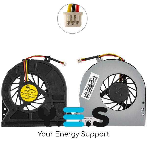 Кулер 3PIN KSB06105HB для Toshiba Satellite C650/C655/C660/C665/A660/A660D/A665/A665D/P750
