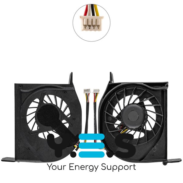 Кулер для ноутбука HP F500/F700/V6000/V6100/V6200/V6300/V6400/V6500/V6600 5V 0.5A 4pin DFS531205M30T Original