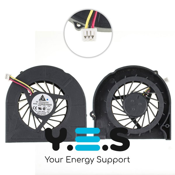 Кулер HP/Compaq CQ50/CQ60/CQ70/G60-100 AMD PVB065D05H 489126-001 486636-001 Original