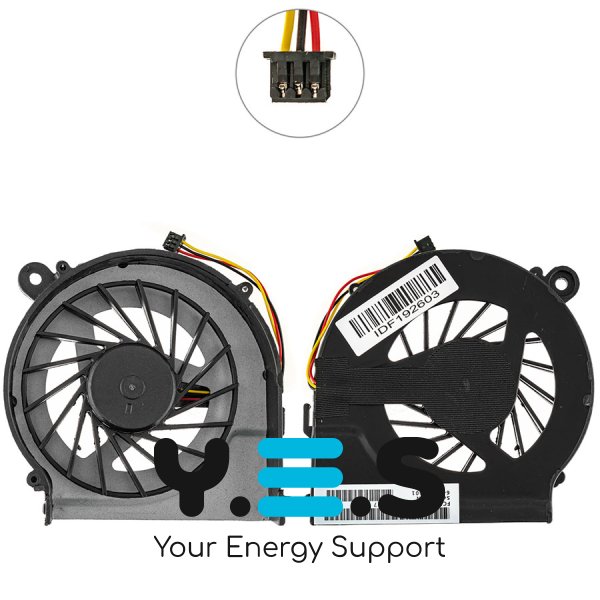 Кулер вентилятор для ноутбука HP Pavilion G4-1000/G6-1000/G7-1000 5V 0.5A 3pin Original