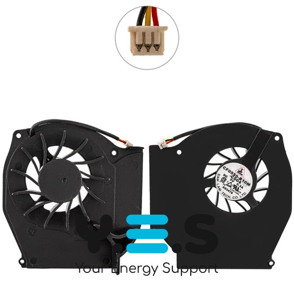 Вентилятор (кулер) HP Compaq CQ2100/NX9000/NX9010/NX9030/NX9040 3pin CF0550-B10M-C016 Original