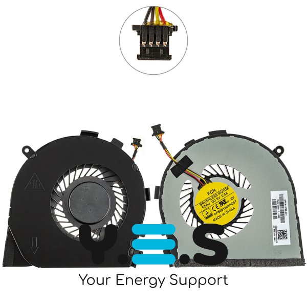 Кулер для ноутбука HP Envy 17-N100 5V 0.5A 4pin FCN DFS661605PQ0T Original