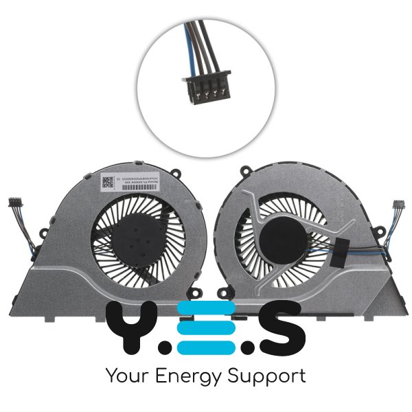 Вентилятор (кулер) CPU для HP Omen 17‑W000/17‑W100, 910441‑001 Original