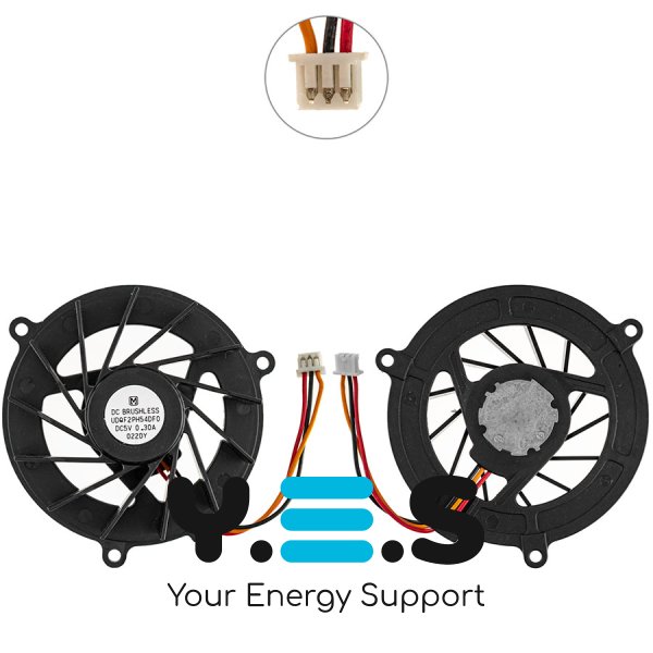 Кулер (вентилятор) HP Compaq NX5000/NC6000/NX6000/NC8000 5V 0.22A 3pin UDQF2PH24CF0 Original