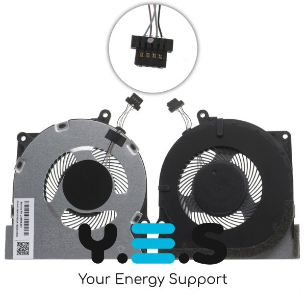 Вентилятор (кулер) для ноутбука HP ProBook 430 G6/G7, L45886-001, L44514-001 Original