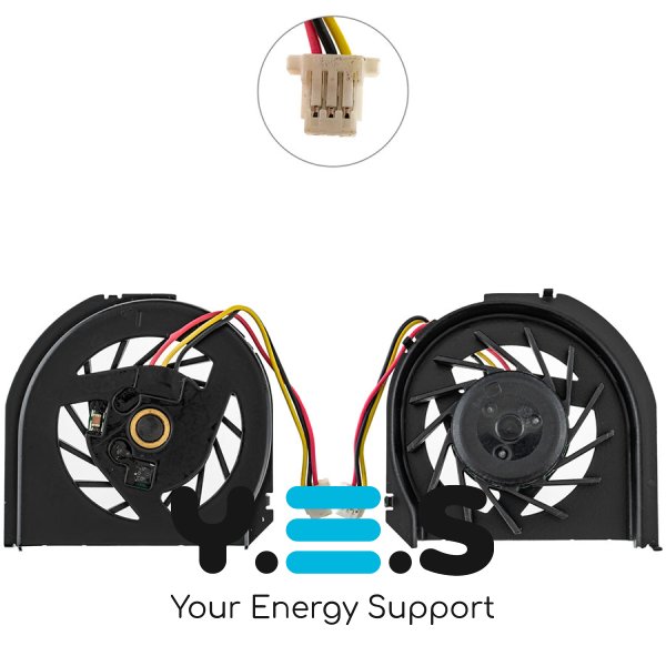 Вентилятор (кулер) для ноутбука HP Mini 2133/2140, 3-pin, без кришки Original