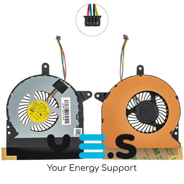 Вентилятор GPU 18мм для ASUS ROG G752VL/G752VM/G752VT/G752VY 13NB09V0AM0301 Original