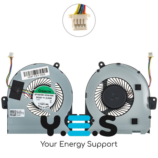 Вентилятор CPU для ноутбука ASUS GL502VM/FX502VE, товщина 10 мм Original