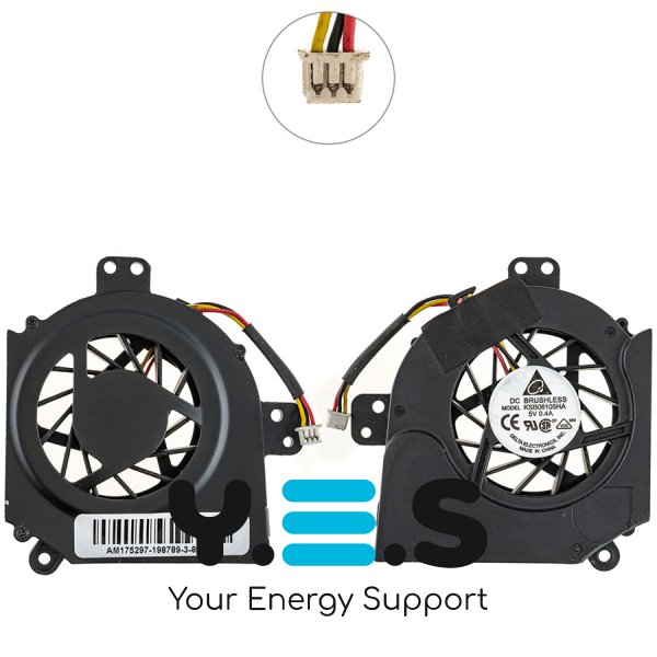 Вентилятор (кулер) для ноутбуків Lenovo 125/125A/125F/E280/E280S/E290/E660/E680 T6012F05UD-A-C01 Original