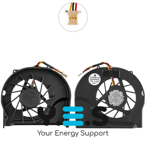 Вентилятор (кулер) для ноутбука Sony VGN-BX640P/VGN-BX660/VGN-PBX560 5V 0.225A 3pin Original