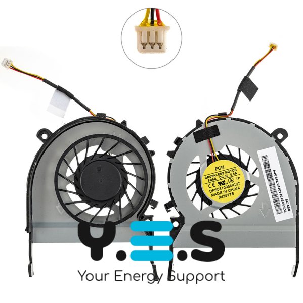 Вентилятор (кулер) для ноутбука Toshiba Satellite L800/C800/C805/M840/L840 5V 0.5A 3pin FG15 Original