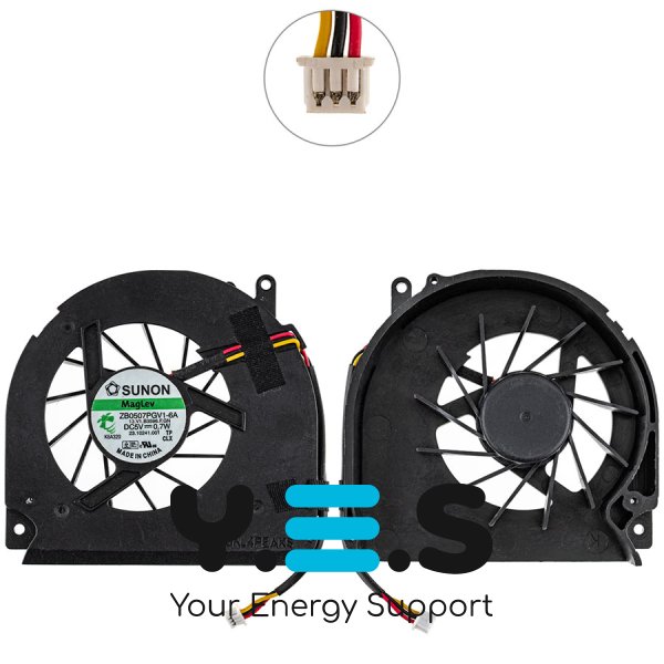 Вентилятор (кулер) для ноутбука Acer TravelMate 6553/6553G/6593/6593G ZB0507PGV1-6A Original