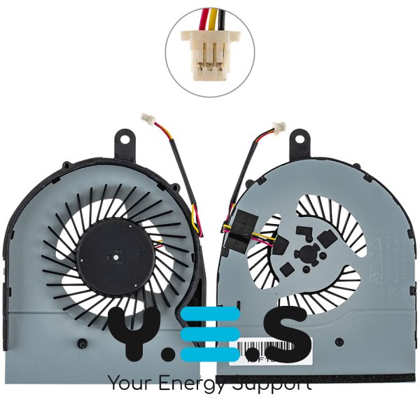Кулер для ноутбука Dell Inspiron 5458/5459/5555/5558/5559/5755/5758/3558 5V 0.5A 3pin 0M4V7Y Original