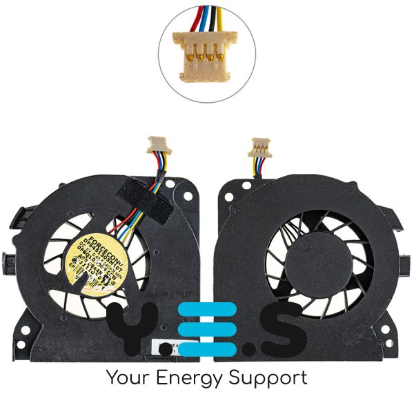 Кулер вентилятор для ноутбука Dell Vostro 1220, 5V 0.4A, 4pin, DFS451305MCOT Original