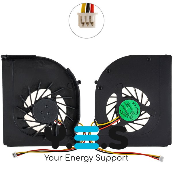 Кулер CPU для MSI GT72/GT72S/GT72VR (MS-1781/1782), 3pin, PABD19735BM-N292