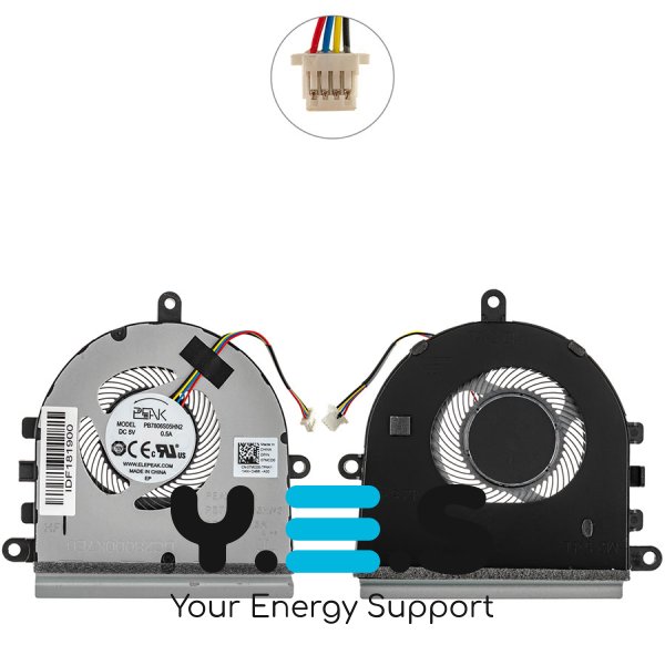 Кулер (вентилятор) для Dell Inspiron 3583/3584/3585/5570/5575/5593, 4-pin, 07MCD0 Original
