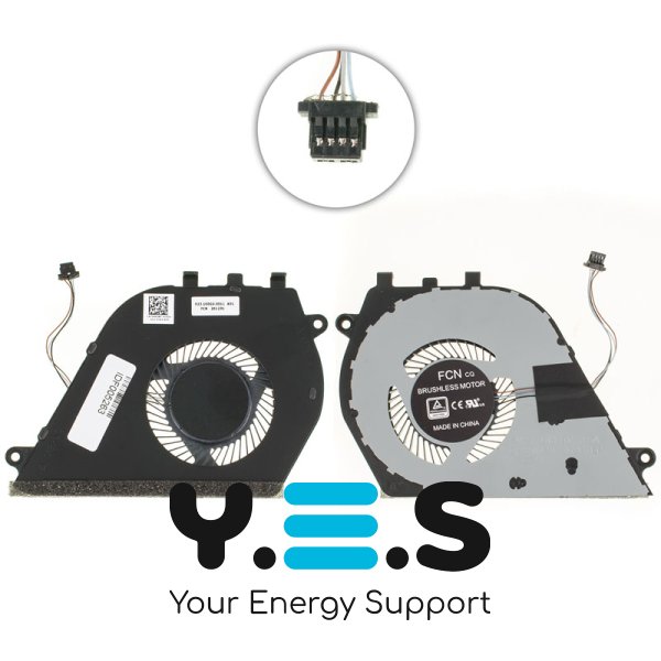 Вентилятор (кулер) для Dell Inspiron 5490/5498/5590/5598, Vostro 5490/5590, 0M638T Original