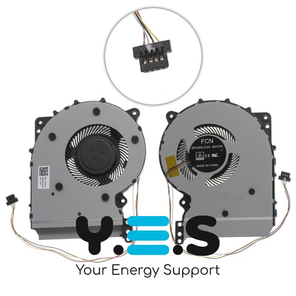 Вентилятор (кулер) для ноутбуків ASUS X407UA/X507MA/X507UB, P/N 13NB0HQ0T01011 Original