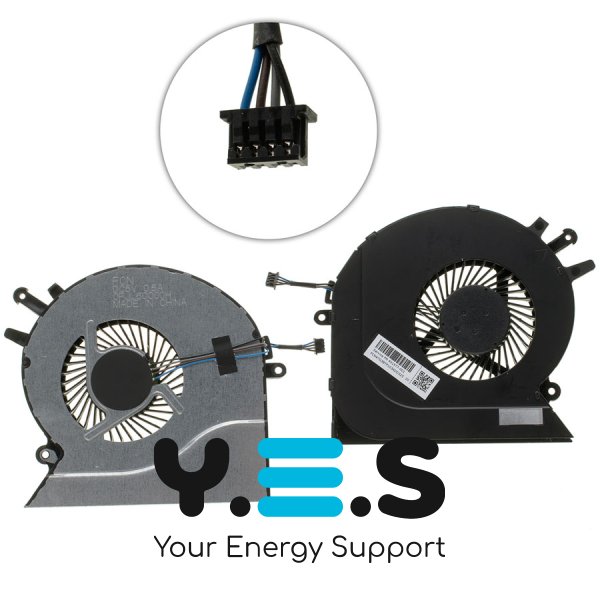 Вентилятор (правий) для ноутбука HP Omen 17-an100, p/n 931577-001 Original