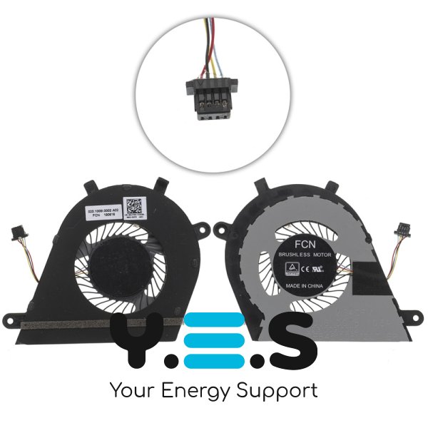 Вентилятор (кулер) для ноутбука Dell Inspiron 13 7370/7373, PN 0DJFK0 Original