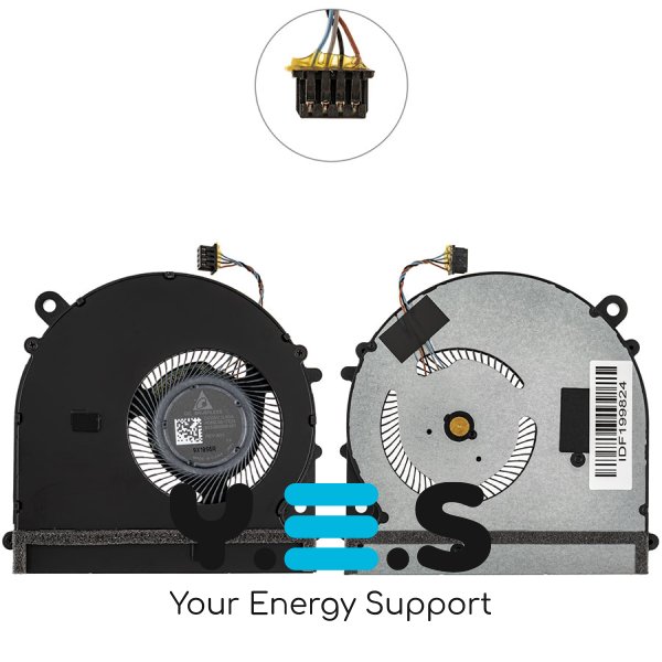 Вентилятор GPU 4pin для ноутбука Xiaomi Mi Air Pro 15.6 ND55C05-17E23 Original