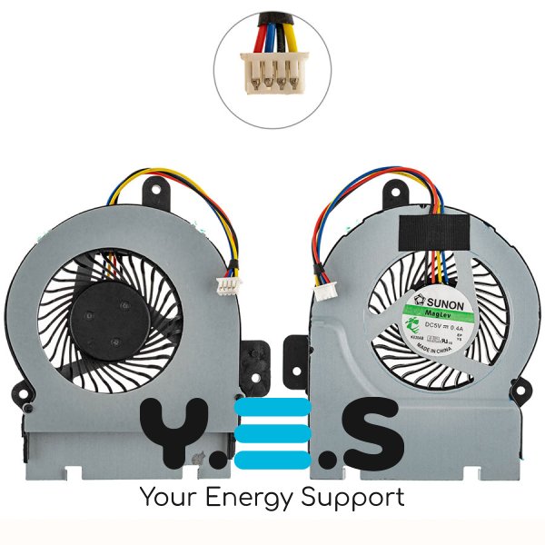 Уцінка: кулер 10мм для ASUS X45C/X45VD/X55VD/R503VD MF60090V1-C480-S99 (злам.кріпл.)