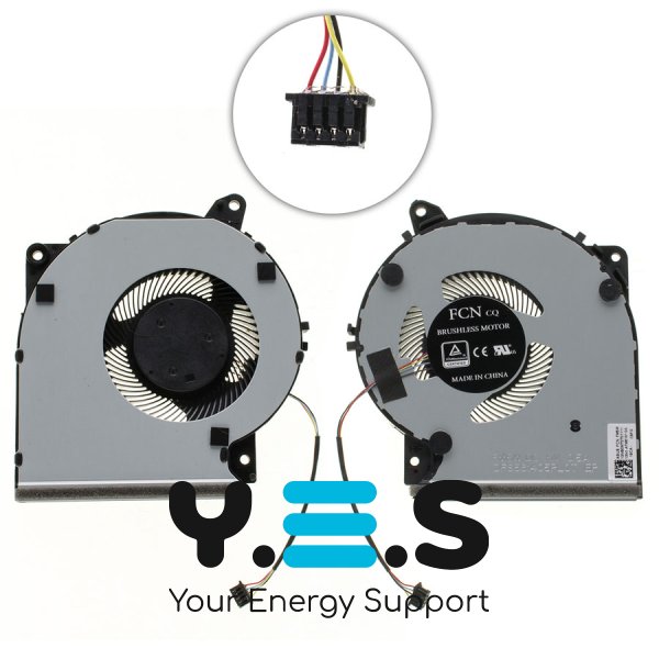 Вентилятор CPU для ASUS X409UA/X409FA/X409UJ/X509FA/X509FB/X509UB 13NB0MT0T01311 Original