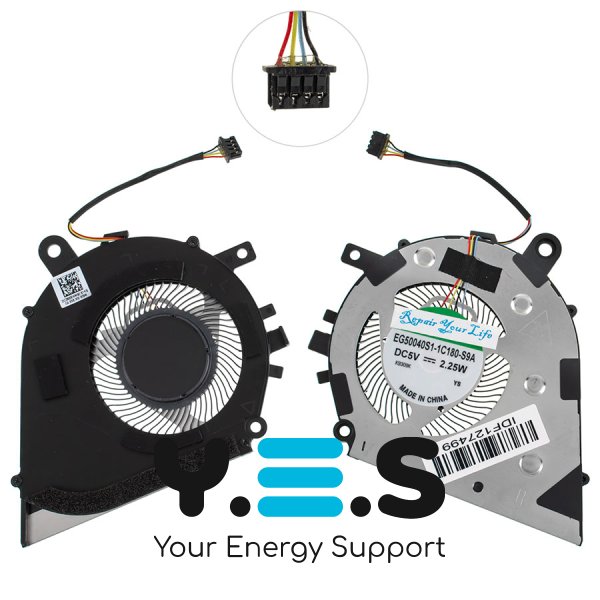 Вентилятор для ноутбука Lenovo IdeaPad S540-14IWL, FRU 5H40S19932 Original